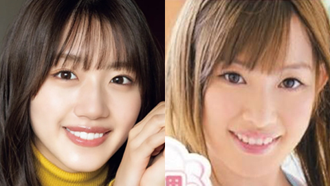 佐々木美玲(日向坂46)に似ているAV女優