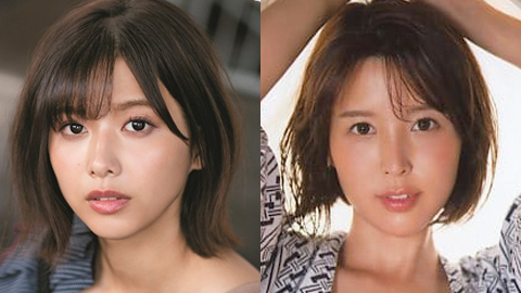 渡邉理佐(元・櫻坂46)に似ているAV女優