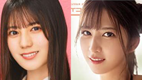 小坂菜緒（日向坂46）に似ているAV女優